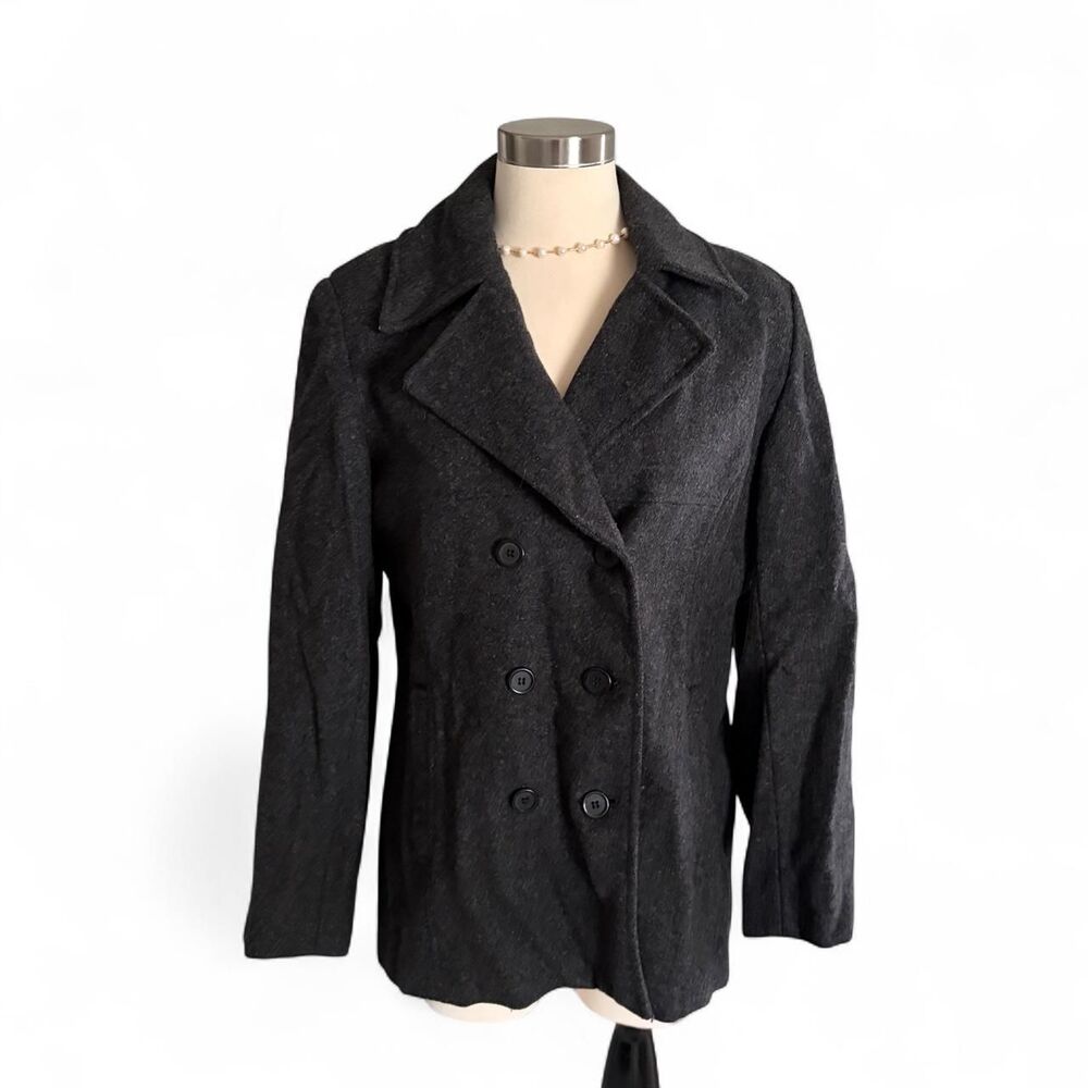 Braetan Women's Grey Coat wool medium